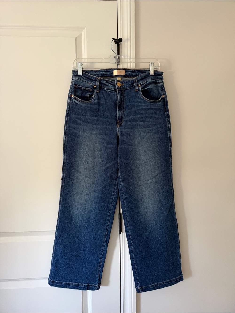 Kut from the Kloth Straight-Leg Jeans - Dark Blue Wash